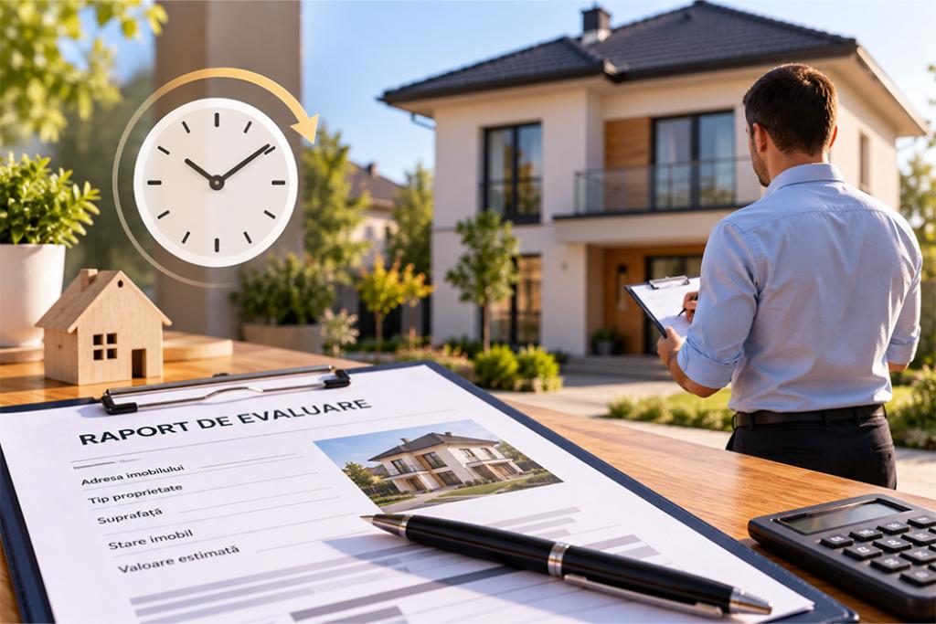 Cât durează evaluarea unui imobil pentru un credit cu garanție imobiliară?